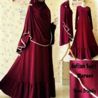 hafidzah bergo versi super / supplier baju gamis