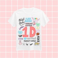Jual 1D Tumblr Tee T-shirt / Kaos One Direction / Tshirt 1D Murah