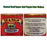 Jual OX & PALM CORNED BEEF 200g /daging sapi/instant food Murah