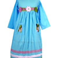 ATM181E- 7 grosir busana / baju muslim anak perempuan / wanita / cewe