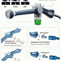 Jual EZ JET WATER CANNON SPRAY SELANG AIR DISPENSER SOAP KACA JENDELA MOBIL Murah