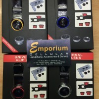Jual Lensa HandPhone Universal (Fish Eye , Wide , Macro) Murah