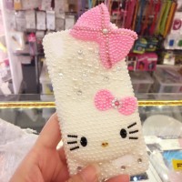 hellokitty ribbon diamond swarovski blink case for oppo neo 3 5 7 lg