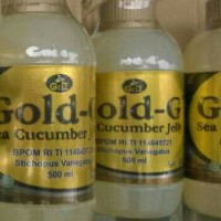 Jual Gold G Jelly Gamat tutup coklat Murah