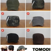 Jual Topi Komando Polos dan Loreng Camo Plain Vintage Army Military Dewasa Murah