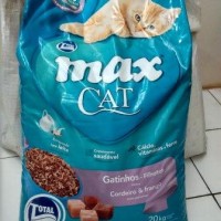 Jual Repack Makanan Kucing MAX CAT 1Kg Lamb & Chicken - Cat Food Murah