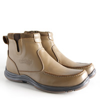 Sepatu Semi Boot Kulit / Borsa - Cogent