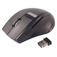 AUE WIRELESS USB OPTICAL MOUSE 2.4G - M013 - BLACK