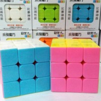 Jual Rubik 3x3 Yongjun Guanlong stickerkess Murah