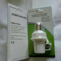 fitting lampu taman sensor otomatis