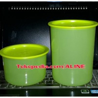 Tupperware - ONE TOUCH RAINBOW SET HIHAU (2) MALAYSIA - TOPLES