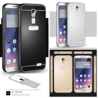 Oppo R7 Plus Metal Aluminium Bumper Back Cover Case Keren Mewah Elegan