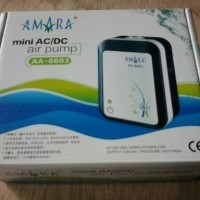 Jual Amara mini AC/DC aerator / air pump AA 6603 Murah