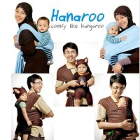 Jual HANAROO BABYWRAP POLOS - GENDONGAN BAYI BABY WRAP KANGURU HANARO Murah