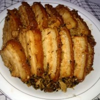 Jual Nyamnyam Kitchen - Khew Nyuk / Daging babi tim dengan sayur asin Murah