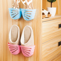 rak sepatu sendal tempel dinding - rack shoes wall