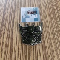 Jual Emblem transformers chrome Murah