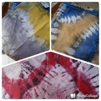 Jilbab segi empat Dian Pelangi Tie Die