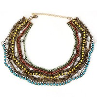 C12727 kalung pendek korea branded FOREVER 21