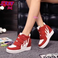 ZR88 MERAH SEPATU JARI KEREN GAUL KULIAH FASHION WANITA ADIDAS FINGER
