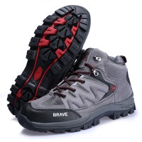 Sepatu Boot Gunung/Trekking Merek SNTA 419 Grey