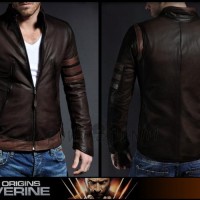 Jual Anime Jaket Lelaki Leather X men Murah