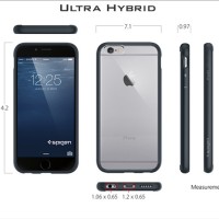 Jual SPIGEN SGP ULTRA HYBRID IPHONE 6 APPLE CASE CRYSTAL TRANSPARAN CASING Murah
