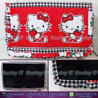 Cover TV,bando TV,Tutup TV LED/LCD motif Hello Kitty Apel