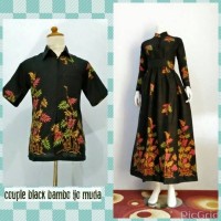 Jual Couple Batik Gamis Murah