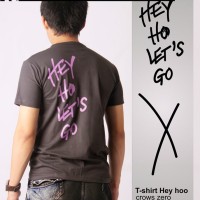 Kaos distro V-Neck Genji , v neck distro murah- heyho