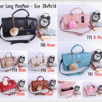 TAS DIOR LONG POMPOM SUPER