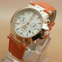 Jual Jam Tangan wanita Guess Collection Date Leather Murah
