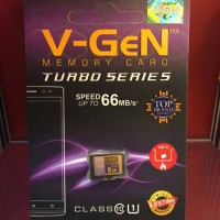 V-gen 8 giga micro sd HC turbo series class 10 memory card kartu