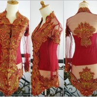 Jual Kebaya Modern Jadi brokat tile bordir payet wisuda pesta akad nikah Murah