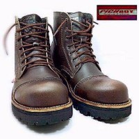 Jual SEPATU BOOT SAFETY KULIT ASLI PICHBOY UNDERGROUND Murah