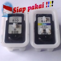 Jual catridge canon 810-811 refil (isi ulang siap pakai) Murah