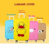 Jual Pelindung Penutup Koper Rilakuma n Friends / Luggage Cover Murah