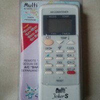 Jual REMOT/REMOTE AC SHARP MULTI/UNIVERSAL/SERBA GUNA JOKER Murah