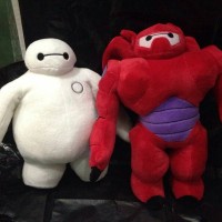 Jual Paket Boneka Baymax putih & Merah : Bighero Murah