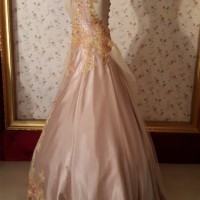 Gaun Pesta No 38 SOFT HAZEL ~ HOUSE OF LIN BANDUNG