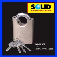 Gembok Baja SOLID 807 40 mm