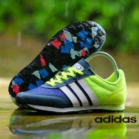 Sepatu santai pria keluaran terbaru adidas neo v racer