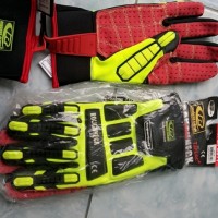 Sarung tangan / Ringers glove high impact merk ROUGHNECK TEFLOC+