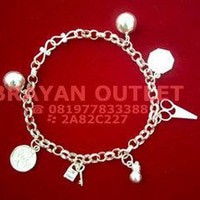 Gelang Perak Bayi Pakkua Holo + Kunci Gembok