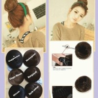 wig/hair clip/fun bun/extention/cepol/rambut palsu/sambungan/tambahan