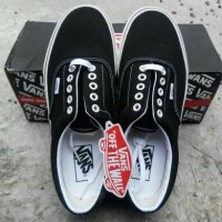 supplier sepatu vans authentic hitam +box