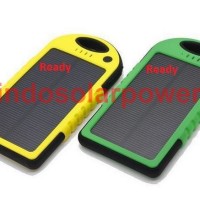 Jual Solar power bank 5000 mAh waterproof anti air anti debu anti banting Murah