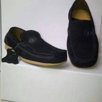 Sepatu Pria Kulit Asli PREDATOR Hitam Casual Branded