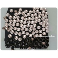 Anting magnet berlian tanpa tindik