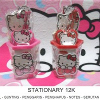 Jual STATIONERY SET HELLO KITTY LENGKAP Murah